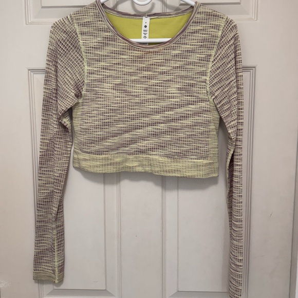 Lululemon Ebb to Street Long Sleeve Shirt in Moonlit Magenta Multi✨ - Picture 4 of 9